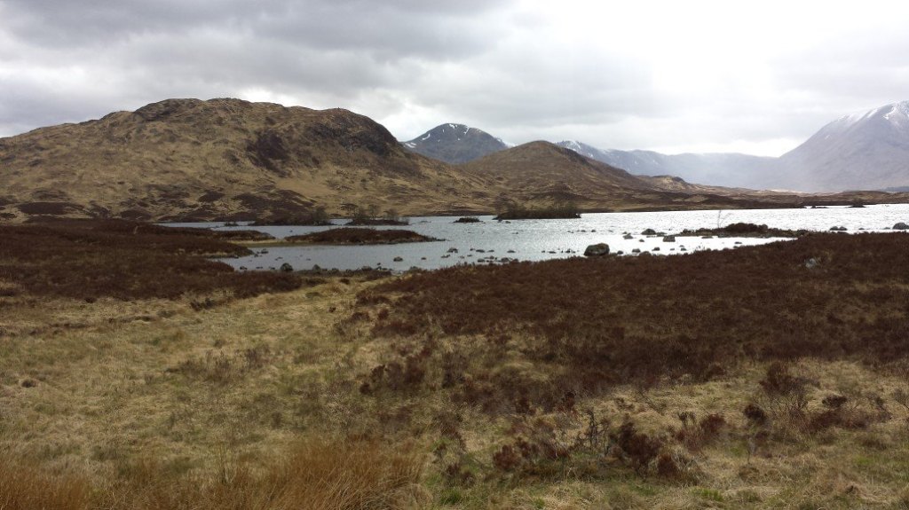 Rugged Scotland loch and hills on the End-to-End Cycle Ride Challenge from Lands' End to John O'Groats by SpookyMrsGreen.com pagan lifestyle blog. Photo copyright Steven Green.