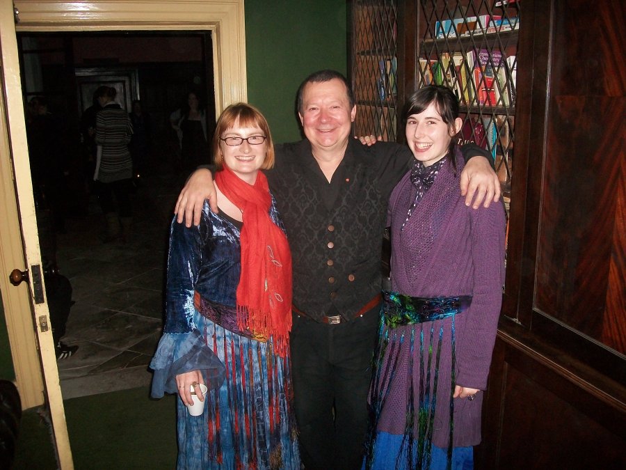 Catherine the Ghost Hunter on a Halloween Ghost Hunt at Carnfield Hall by SpookyMrsGreen.com mindful parenting and modern pagan lifestyle blog. Copyright Catherine Green.