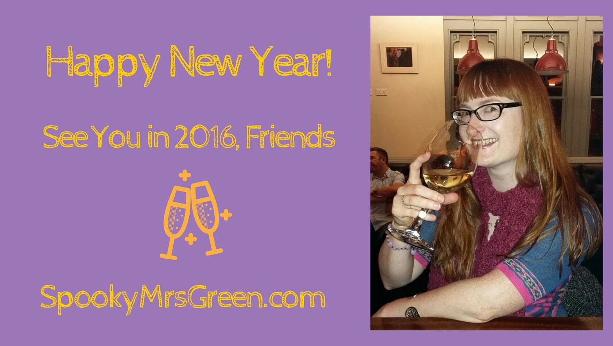Happy New Year from SpookyMrsGreen.com mindful parenting and modern pagan lifestyle blog.