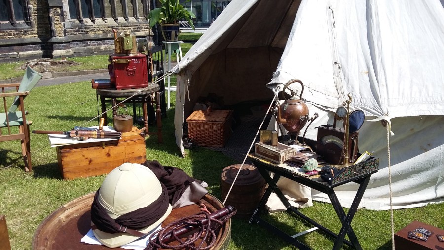 Time Travelling Tea Tent Steampunk event in Crewe at SpookyMrsGreen.com mindful parenting and modern pagan lifestyle blog.