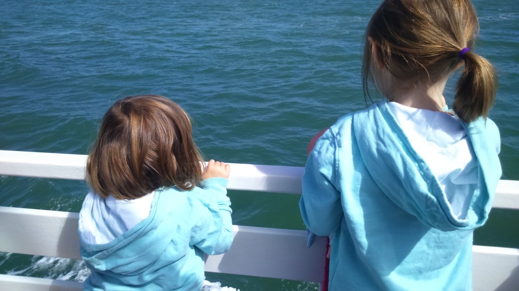 Kids first boat trip in Poole, UK at SpookyMrsGreen.com mindful parenting and modern pagan lifestyle blog.