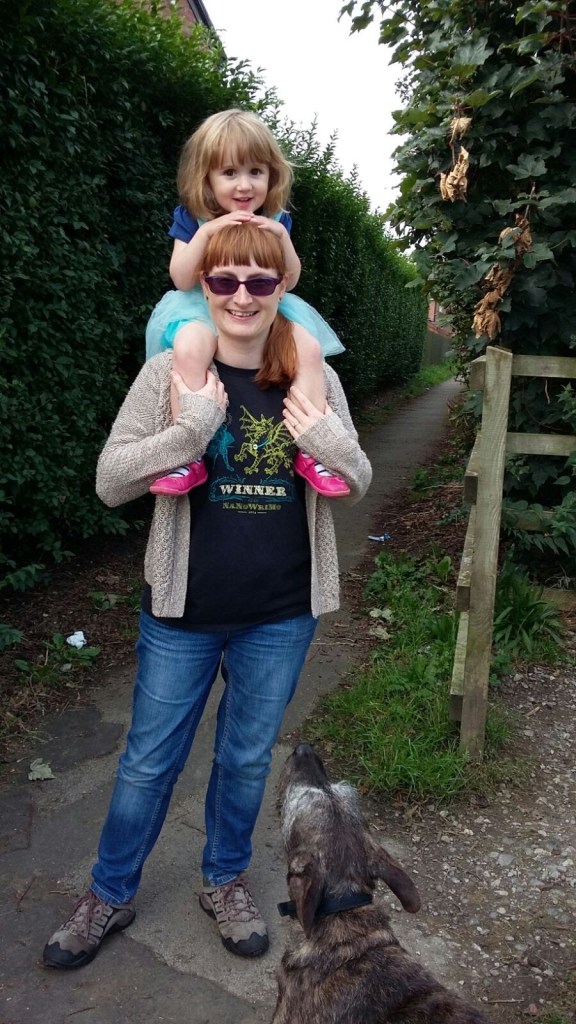 Family walk in Middlewich at SpookyMrsGreen.com mindful parenting and modern pagan lifestyle blog.