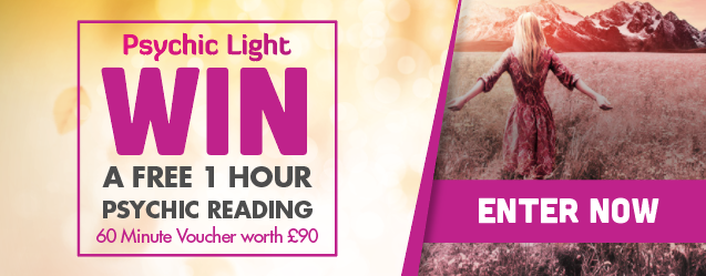 Psychic Light Competition in collaboration with SpookyMrsGreen.com mindful parenting and modern pagan lifestyle blog.