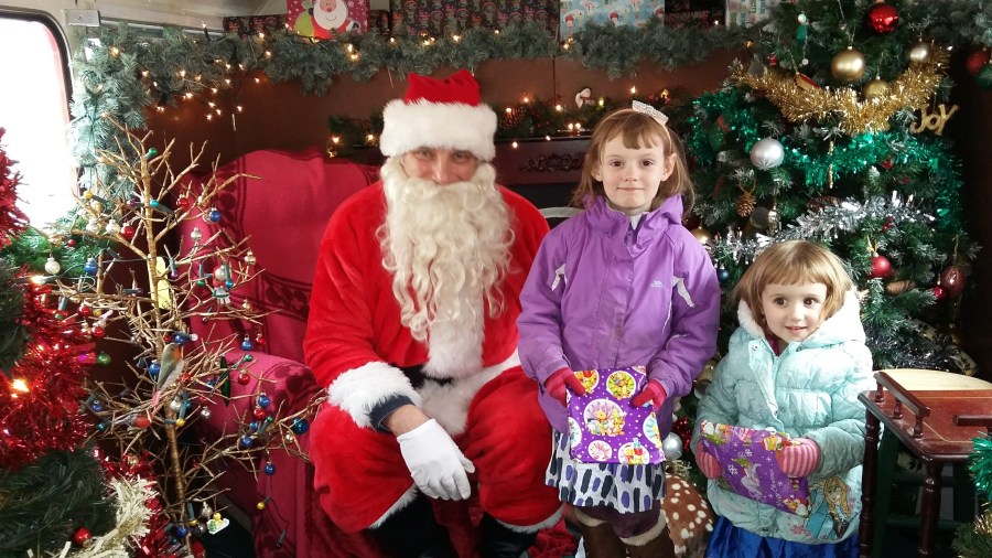 #MummyMonday Santa's Grotto at Christmas by SpookyMrsGreen.com mindful parenting and modern pagan lifestyle blog.