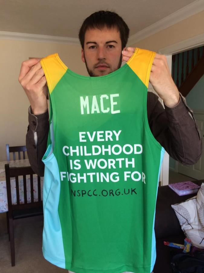 Ian Mason Marathon Challenge for Premature Baby Care NSPCC. Shared by SpookyMrsGreen.com mindful parenting and modern pagan lifestyle blog.