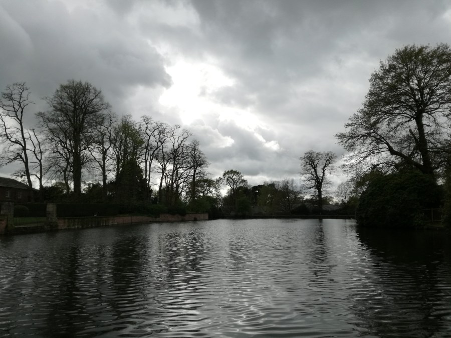 #WitchyWednesday Lake and Stormy Sky with SpookyMrsGreen.com mindful parenting and modern pagan lifestyle blog.