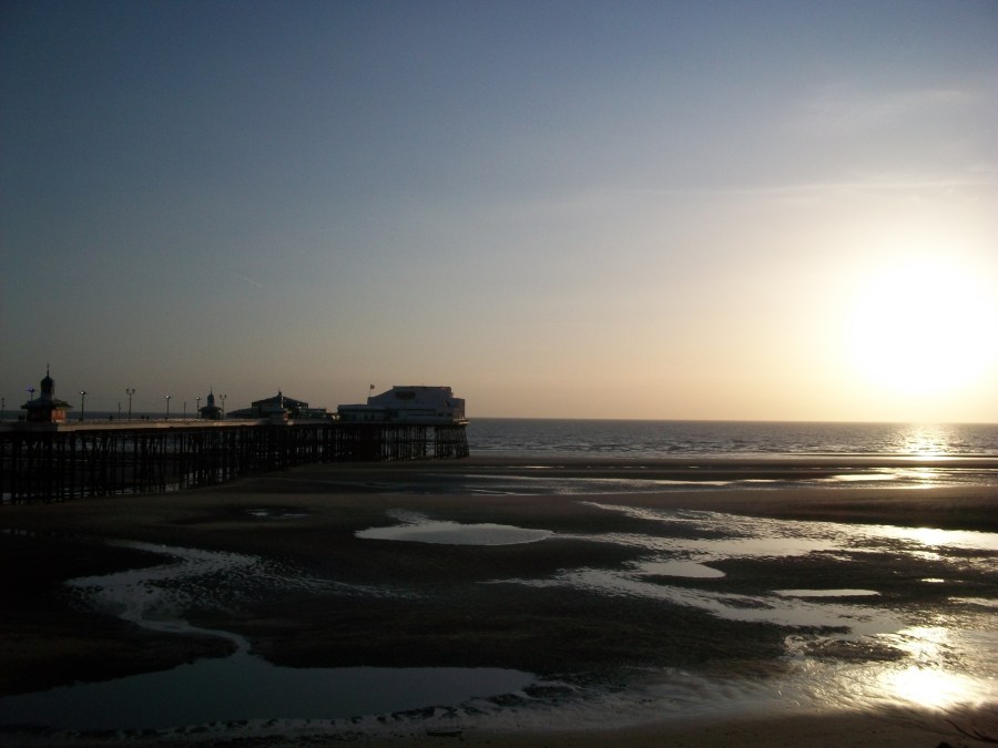 Sunset on the Beach by SpookyMrsGreen.com mindful parenting and modern pagan lifestyle blog.