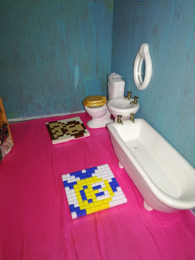 #MummyMonday Dolls House Renovation Project by SpookyMrsGreen.com mindful parenting and modern pagan lifestyle blog.