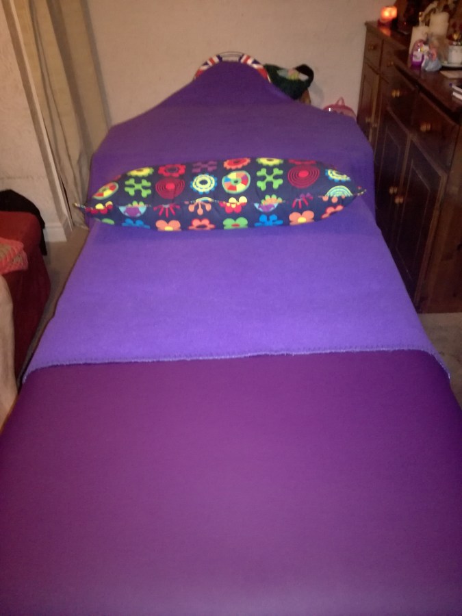 #WitchyWednesday My new Reiki Therapy Bed by SpookyMrsGreen.com mindful parenting and modern pagan lifestyle blog.