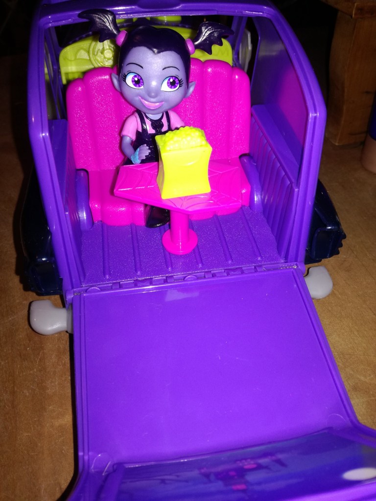 #ToyReview Disney Vampirina toy reviewed by SpookyMrsGreen.com mindful parenting and modern pagan lifestyle blog.