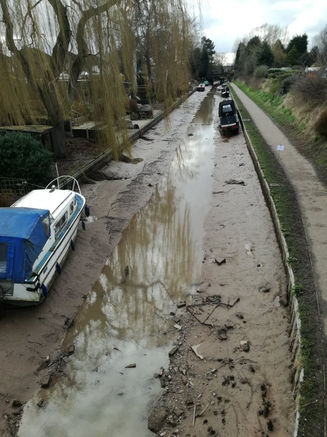 #MummyMonday Broken canal in Middlewich, Cheshire by SpookyMrsGreen.com mindful parenting and modern pagan lifestyle blog.