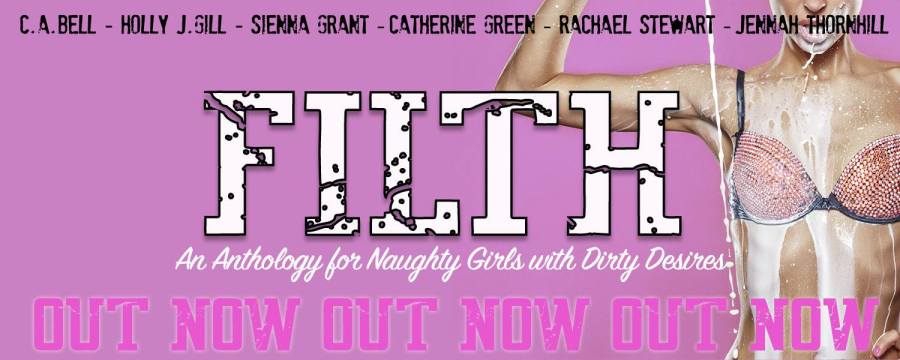 #BookTalk FILTH Anthology for Naughty Girls with Dirty Desires featuring an LGBT fantasy story by vampire writer Catherine Green at SpookyMrsGreen.com mindful parenting and modern pagan lifestyle blog.