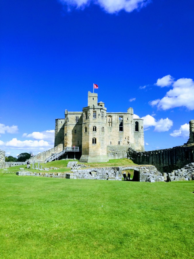 #LoveCastles Warkworth Castle Keep #MummyMonday Family holiday English Heritage Warkworth Castle SpookyMrsGreen.com mindful parenting and modern pagan lifestyle blog.