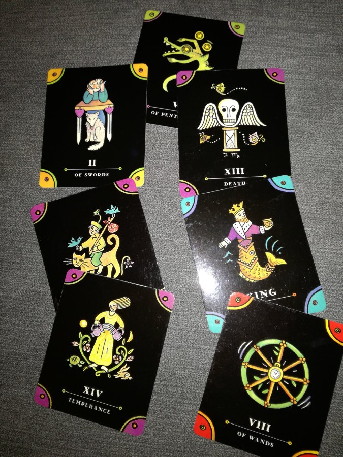 #WitchyWednesday Daily Tarot reading by SpookyMrsGreen.com mindful parenting and modern pagan lifestyle blog.