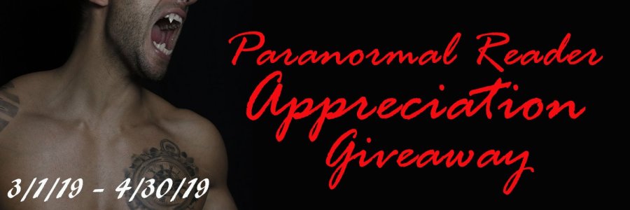 #BookTalk Paranormal Reader Appreciation Giveaway free books featured at SpookyMrsGreen.com mindful parenting and modern pagan lifestyle blog.