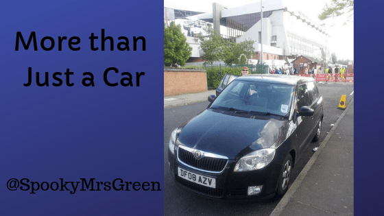 #MummyMonday More than just a Car Skoda Fabia. Article saying goodbye to our first family car at SpookyMrsGreen.com mindful parenting and modern pagan lifestyle blog.