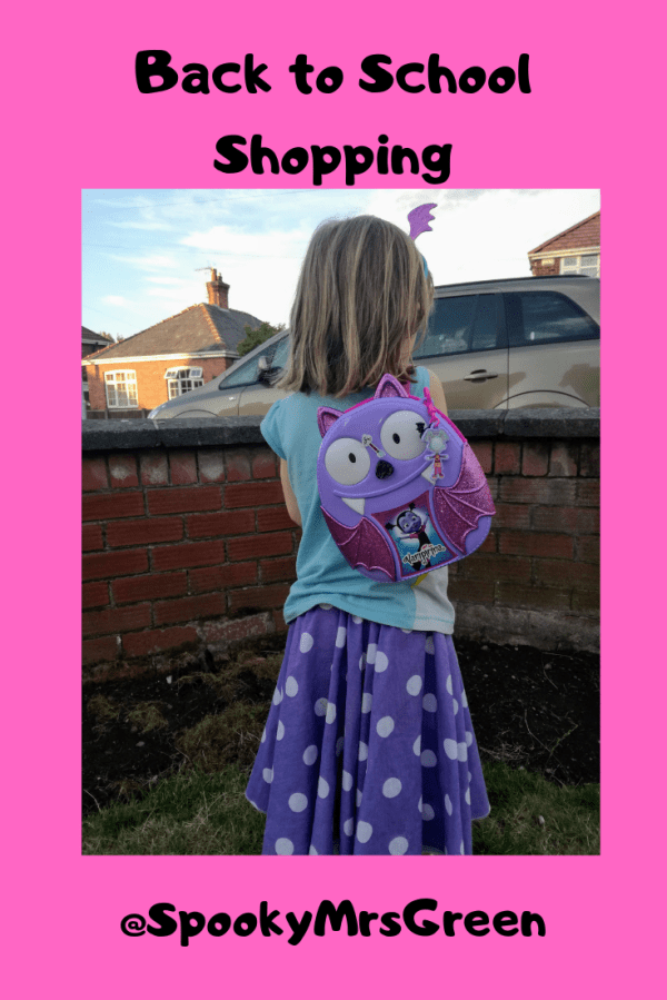 #MummyMondy Back to School Shopping by SpookyMrsGreen.com mindful parenting and modern pagan lifestyle blog.