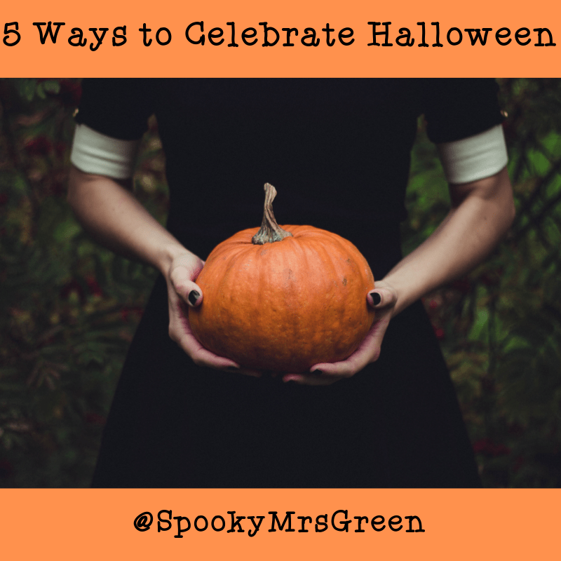 5 Ways to Celebrate Halloween like a Witch article by SpookyMrsGreen.com mindful parenting and modern pagan lifestyle blog.