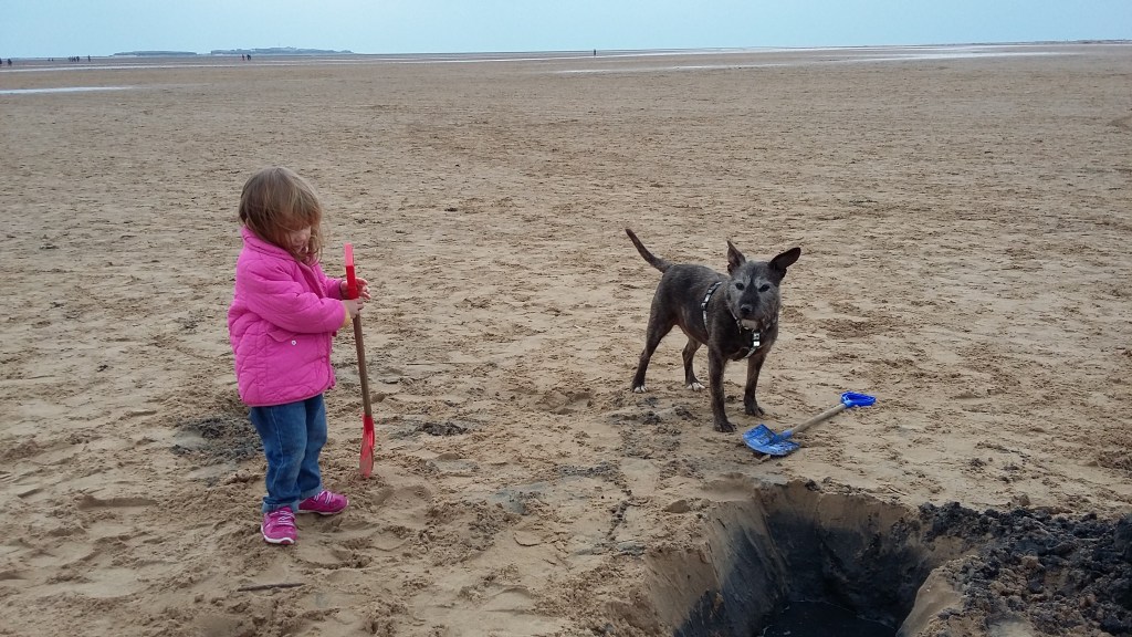 #MummyMonday Dog-friendly beach for family holiday by SpookyMrsGreen.com mindful parenting and modern pagan lifestyle blog.