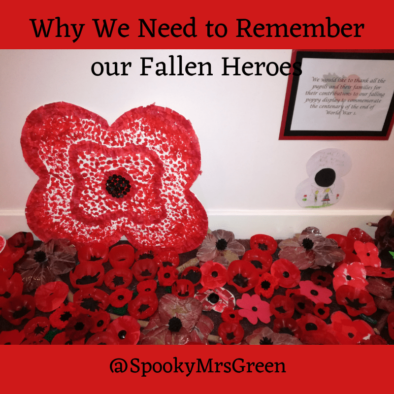 Why We Need to Remember our Fallen Heroes article by SpookyMrsGreen.com pagan lifestyle blog.