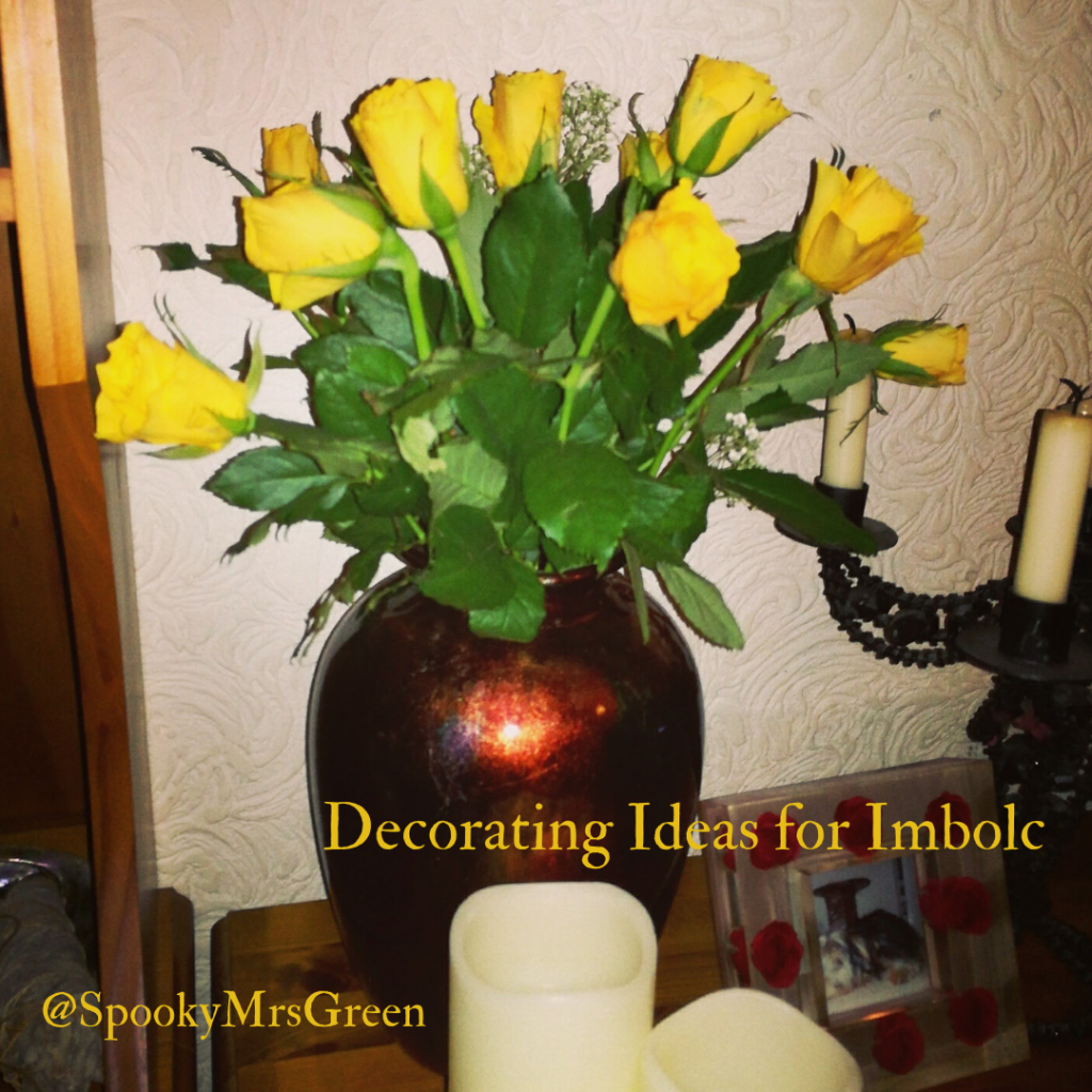 Decorating Ideas for Imbolc by Catherine Green of SpookyMrsGreen.com mindful parenting and modern pagan lifestyle blog.