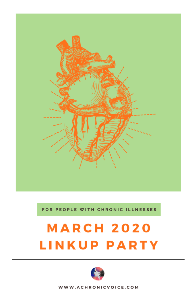 Chronic Voice blog link-up for March by Catherine Green of SpookyMrsGreen.com pagan lifestyle blog.