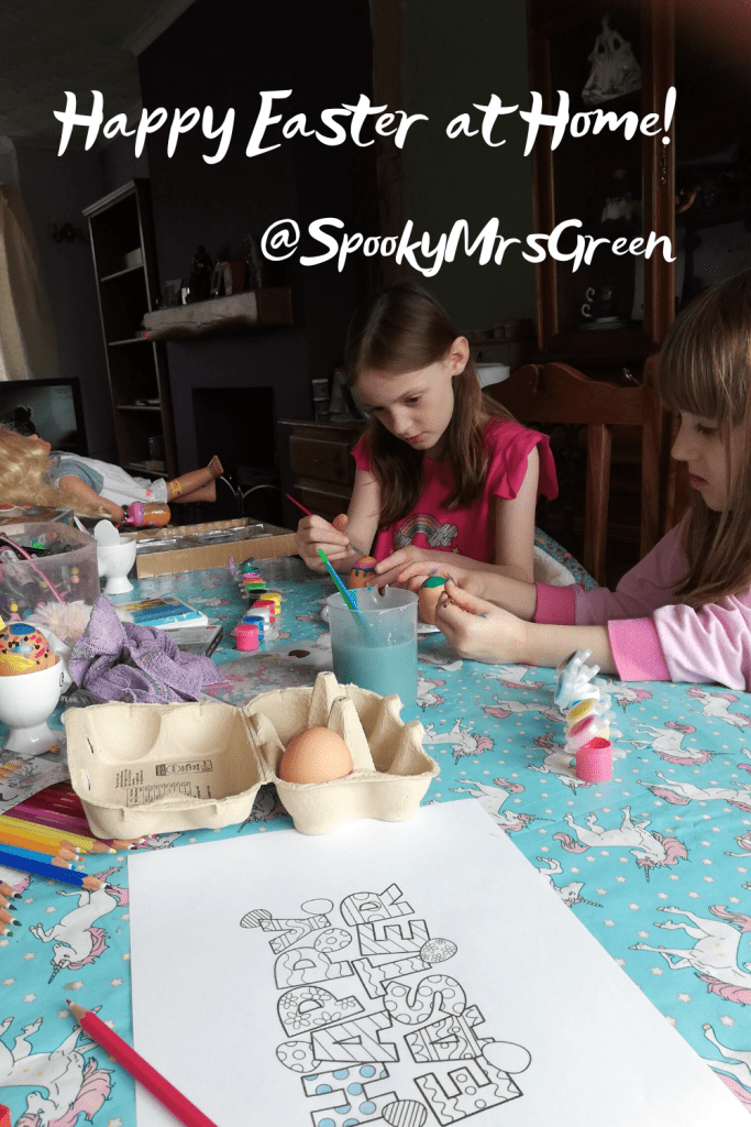 #MummyMonday Happy Easter at Home by Catherine Green of SpookyMrsGreen.com mindful parenting and modern pagan lifestyle blog