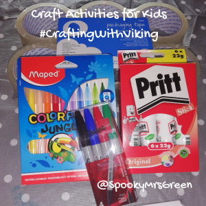 #MummyMonday Craft Activities for Kids #CraftingWithViking partnered with SpookyMrsGreen.com mindful parenting and modern pagan lifestyle blog.