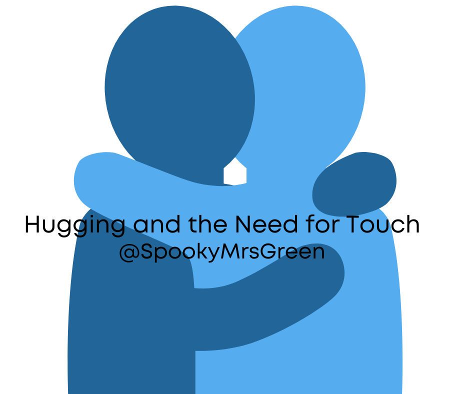 #WATWB Hugging and the Need for Touch at SpookyMrsGreen.com mindful parenting and modern pagan lifestyle blog.