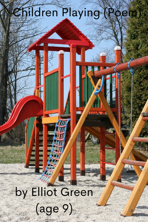 Children Playing (Poem) by Elliot Green at SpookyMrsGreen.com mindful parenting and modern pagan lifestyle blog