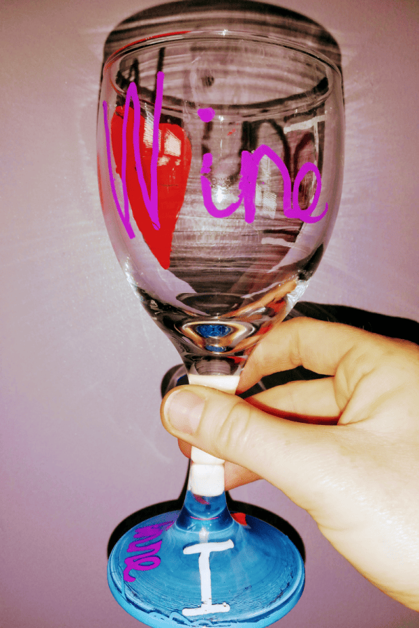 #MummyMonday "I love wine!" Chalkola Chalk Pen Product Review SpookyMrsGreen.com mindful parenting and modern pagan lifestyle blog.