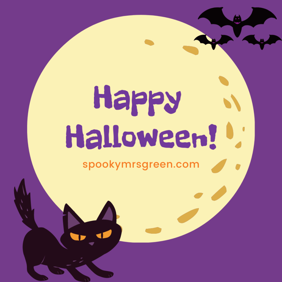 Happy Halloween by SpookyMrsGreen.com pagan lifestyle blog