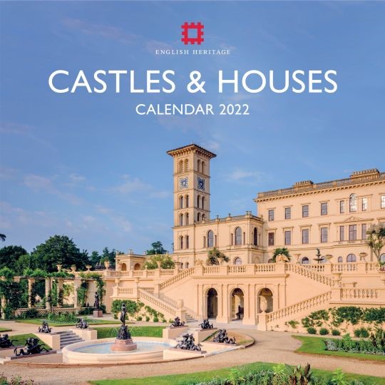 Castles and Houses Calendar 2022 from English Heritage Shop affiliated with SpookyMrsGreen.com mindful parenting and modern pagan lifestyle blog.