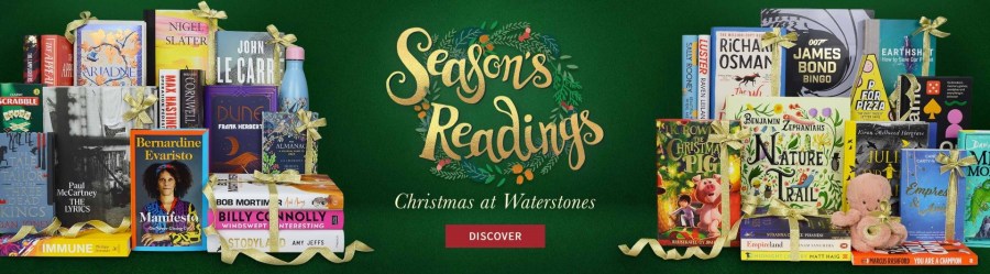 Seasons Readings Christmas at Waterstones affiliated with SpookyMrsGreen.com pagan lifestyle blog.