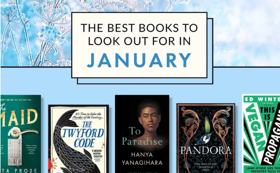 Waterstones Best Books for January affiliated with SpookyMrsGreen.com pagan lifestyle blog.