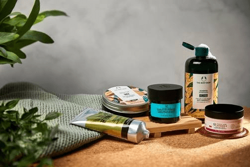 Bestsellers from The Body Shop affiliated with SpookyMrsGreen.com pagan lifestyle blog