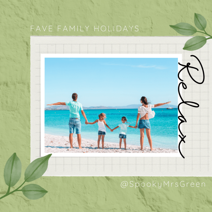 #MummyMonday Fave Family Holidays article written by Catherine Green of SpookyMrsGreen.com mindful parenting and modern pagan lifestyle blog.