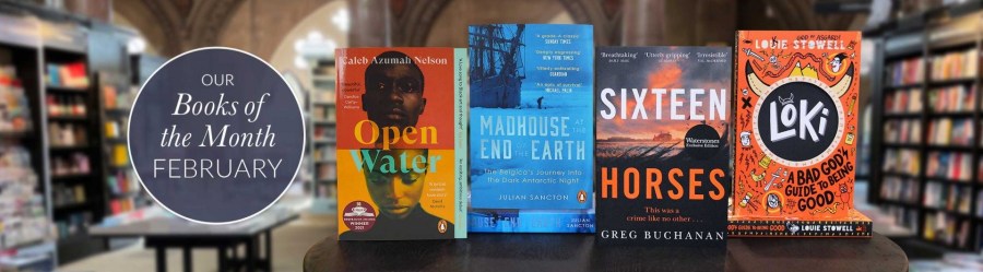 Waterstones Books of the Month February affiliated with SpookyMrsGreen.com pagan lifestyle blog.