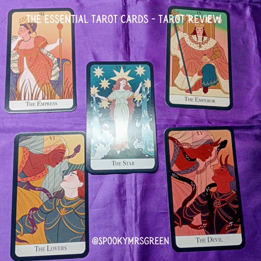 Essential Tarot Card Review by SpookyMrsGreen.com pagan lifestyle blog.