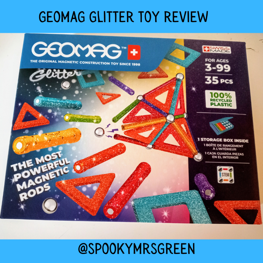 Geomag Toy Review by SpookyMrsGreen.com mindful parenting and modern pagan lifestyle blog.