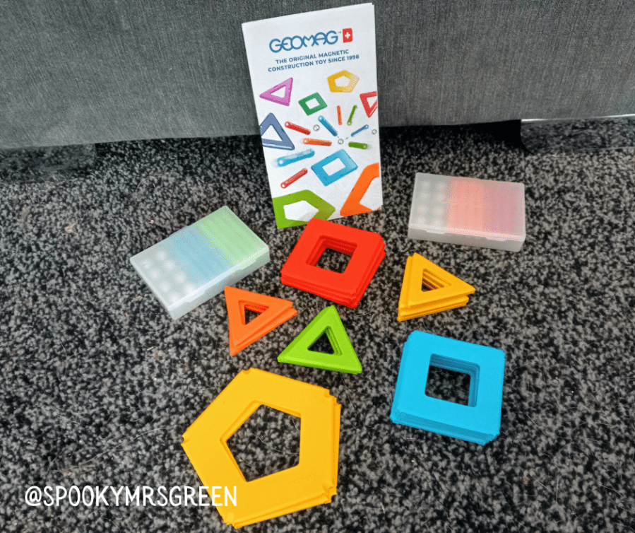 Geomag Toy Review by SpookyMrsGreen.com pagan lifestyle blog.