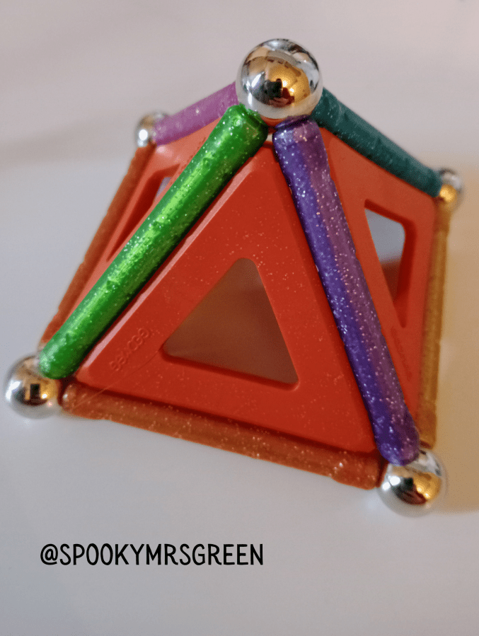 Geomag Toy Review by SpookyMrsGreen.com mindful parenting and modern pagan lifestyle blog.