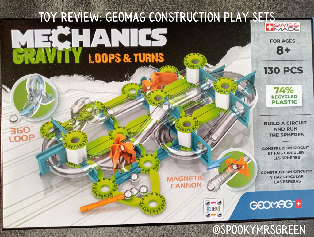 Geomag Toy Review by SpookyMrsGreen.com mindful parenting and modern pagan lifestyle blog.