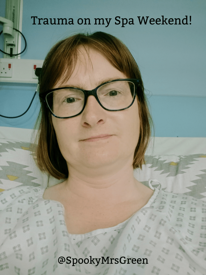 #MummyMonday Trauma on my Spa Weekend! My Stay at Chester Hospital by SpookyMrsGreen.com mindful parenting and modern pagan lifestyle blog.
