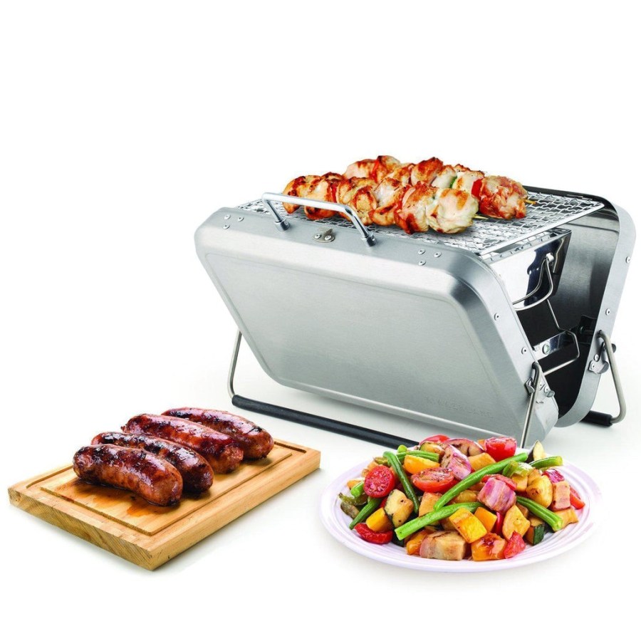 Portable BBQ Grill from Amazon affiliated with SpookyMrsGreen.com mindful parenting and modern pagan lifestyle blog.