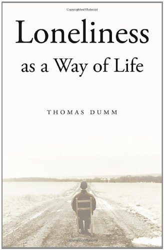 #BookTalk Loneliness as a Way of Life by Thomas Dumm featured at SpookyMrsGreen.com mindful parenting and modern pagan lifestyle blog.