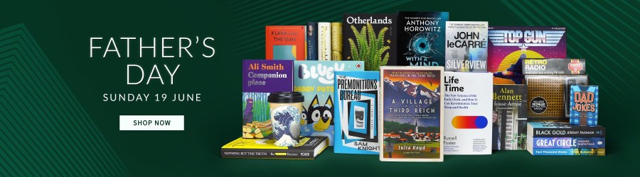 Waterstones Books for Father's Day affiliated with SpookyMrsGreen.com pagan lifestyle blog.