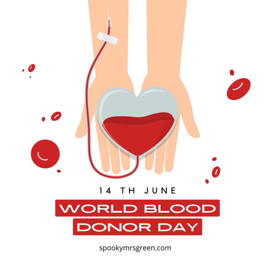 World Blood Donor Day with SpookyMrsGreen.com pagan lifestyle blog.