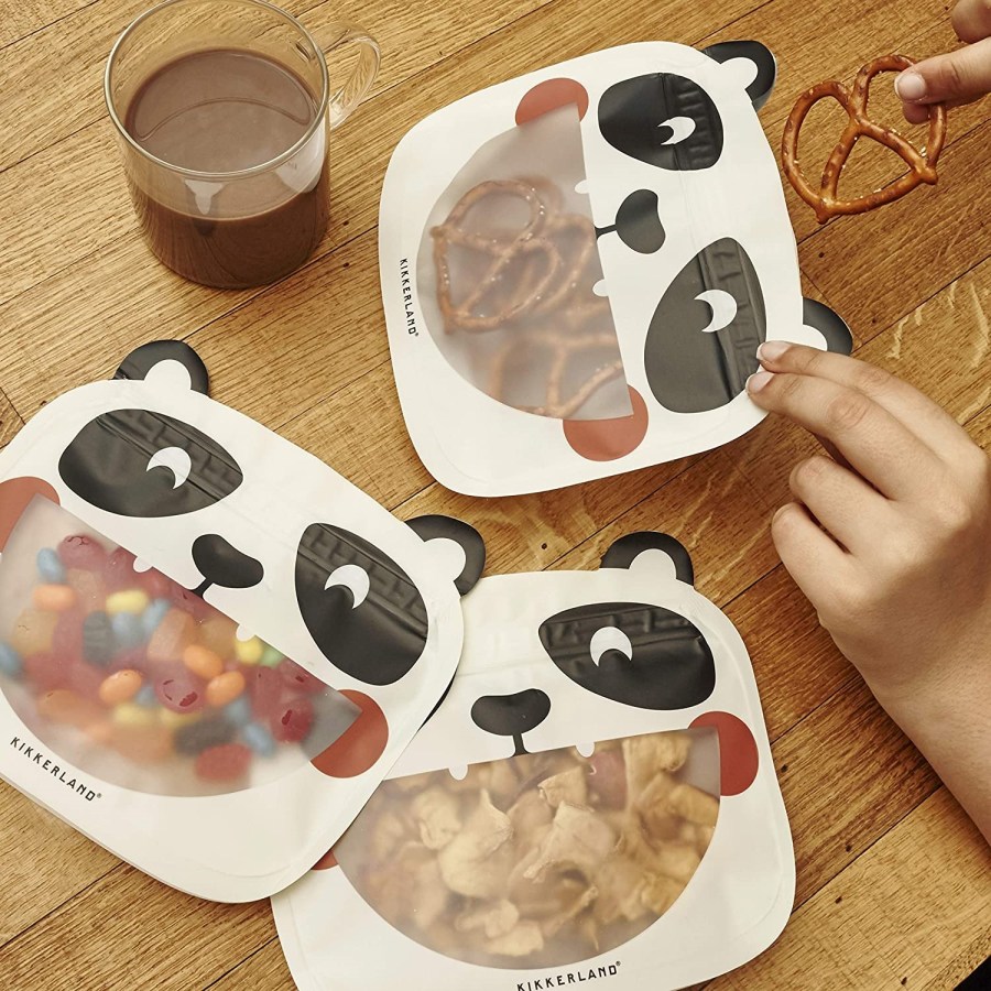 Novelty zipper sandwich bags from Kikkerland affiliated with SpookyMrsGreen.com mindful parenting and modern pagan lifestyle blog.