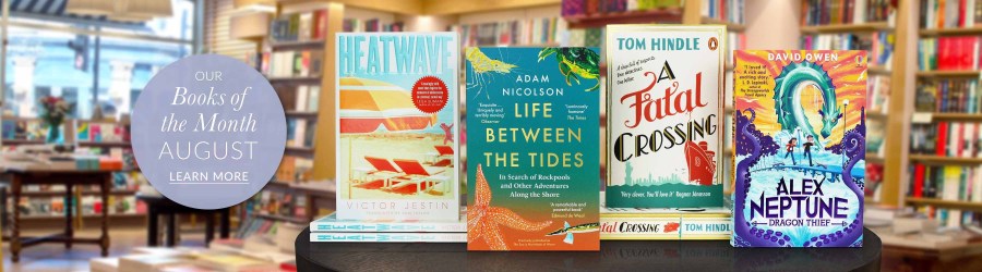 Waterstones Books of the Month August affiliated with SpookyMrsGreen.com pagan lifestyle blog.